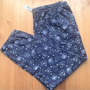 🚨10/20🚨 NWT La Vie en Rose XL pyjama pants with cute cats
